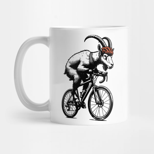 Cycling Mountain Goat by susanne.haewss@googlemail.com